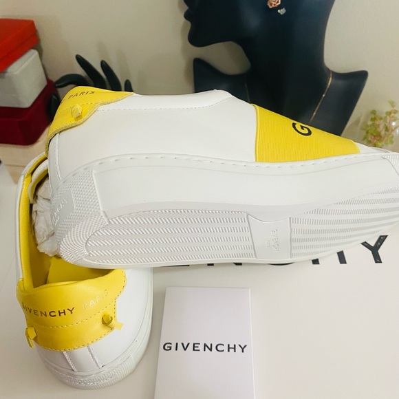 Givenchy Urban Street Sneaker White/Yellow - Picture 4 of 6